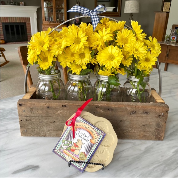 Brown Bag Cookie Art•Vintage 1994 Four Hearts•All Original Tags and Recipe Book - Picture 8 of 9